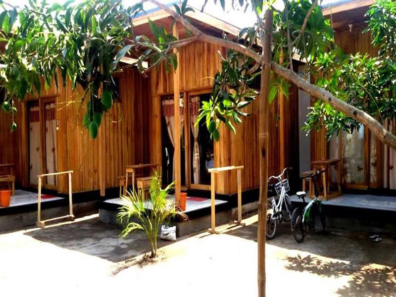 Beach Box Bungalow Gili Trawangan Exteriör bild